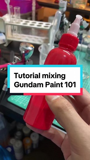Mixing Gundam Paint for Custom Builds 101