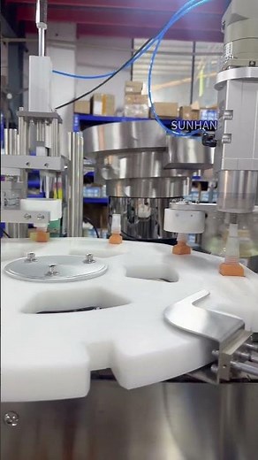 Monoblock Rotary Spray Bottle Filling Capping Machine (Cam System) #fillingmachine #cappingmachine