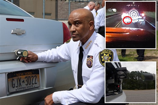 Suffolk Sheriffs now equipped with GPS-launching dart guns to track fleeing suspects without high-speed chases