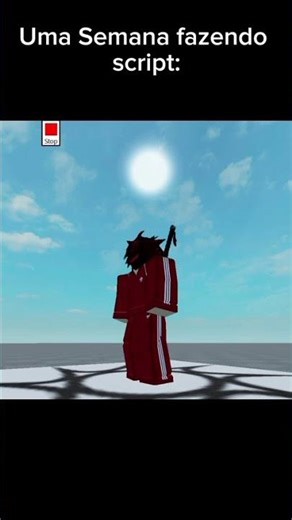 Umm dia de script vs uma semana💀😭 no roblox #roblox #edit