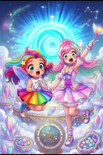 Two Magical Girls Enter a Stunning Fantasy World | Epic Animated Adventure