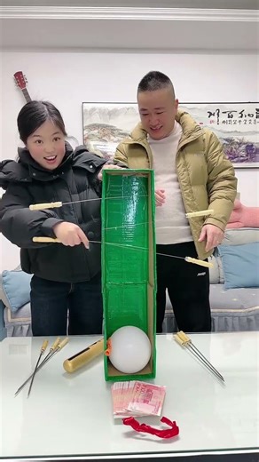 扎气球大挑战，太好玩了 #一键入戏