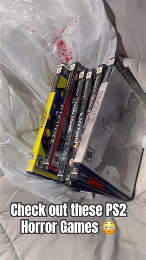PS2 Horror Games! #playstation2 #ps2 #horrorgaming #retrogaming #gamehunting #fatalframe #retrogamer