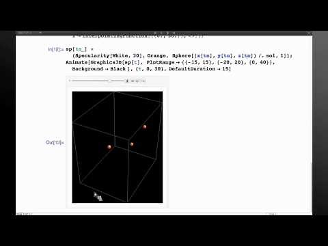 Mathematica Experts Live: Numeric Modeling in Mathematica