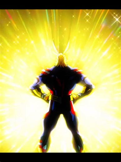 All Might: The Symbol of Peace in My Hero Academia