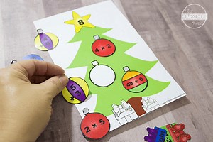 Decorate the Math Christmas Trees