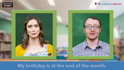 Everyday Grammar TV: Describing Your Birthday | VOA Learning English