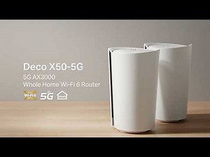 Deco X50 5G - 5G AX3000 Whole Home Wi-Fi 6 Router