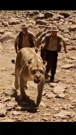 Lion is angry ?en run #cartoonvideo