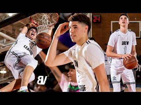 LaMelo Ball's FIRST Drew League Season BEST HIGHLIGHTS: The LAMELO SHOW Comes To COMPTON!