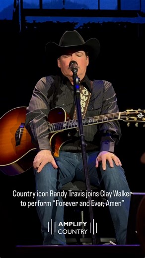 🎶 Country magic at the Mother Church! 🙌 The crowd went wild as legend Randy Travis joined Clay Walker on stage at the sold-out Ryman Auditorium for an unforgettable moment — “Forever and Ever, Amen.” ❤️ #RandyTravis #ClayWalker #RymanAuditorium #CountryMusicHistory #ForeverAndEverAmen | Amplify Country