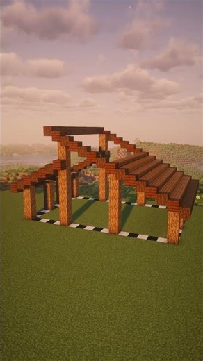Minecraft Log Cabin | tutorial timelapse #minecraft