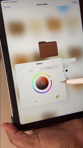Customize Your Folders in Goodnotes