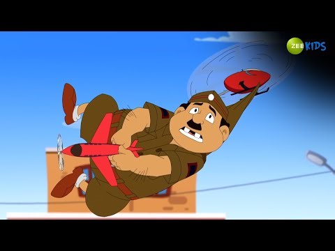 City पे होआ Drone Attack | Chimpoo Simpoo | Comedy Cartoon | KidZ | Tv Show