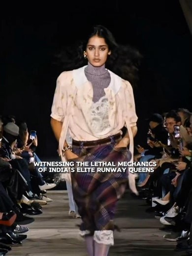 Not all runway walks are equal | Spot the difference #runway #fashion #modelwalk