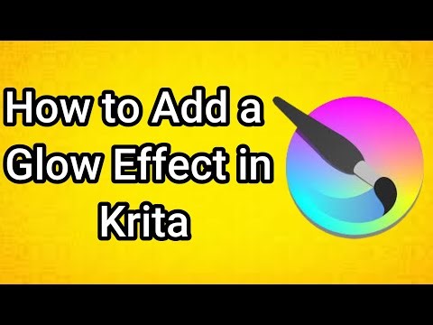 How to Add a Glow Effect in Krita