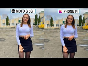 Moto G 5G 2023 Vs iPhone 14 Camera Test Comparison