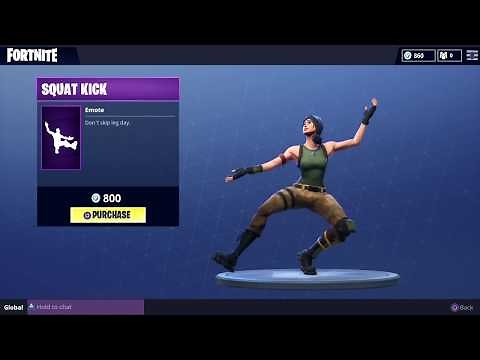 FORTNITE SQUAT KICK! (1 HOUR)