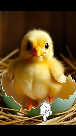 Cutest Baby Chick Ever 🐣 | Stop-Motion Magic!" #StopMotion #CuteChick