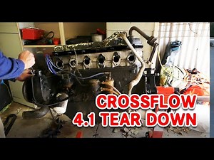 4.1 liter 6 cylinder crossflow tear down - Master of None