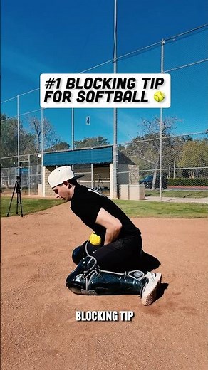 Blocking Tips for Softball Catchers (I promise it’ll help) #baseball #softball #catchingdrills