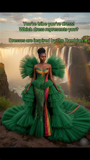 Dresses Inspired by Zambian Tribes