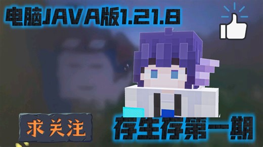电脑JAVA版1.21.8纯生存第一期（这次我会续更）