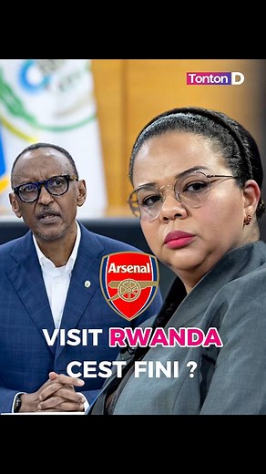C’est la FIN DU PARTENARIAT "VISIT RWANDA" avec le club l’arsenal ? C’est officiel, le Rwanda et le club arsenal mettront fin à leur collaboration en juin 2026, après 8 saison de collaboration… #tontondtv #congo #rwanda #arsenal | Tonton D TV