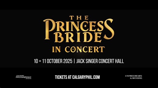 Tonight and tomorrow only, catch the Princess Bride in Concert! Experience one of the most beloved films of all time as never before with the power of the Calgary Phil performing the entire musical score live-to-picture. Get your tickets at https://calgaryphil.com/events/the-princess-bride-in-concert-2025-10-10-730-pm/ | Calgary Philharmonic Orchestra
