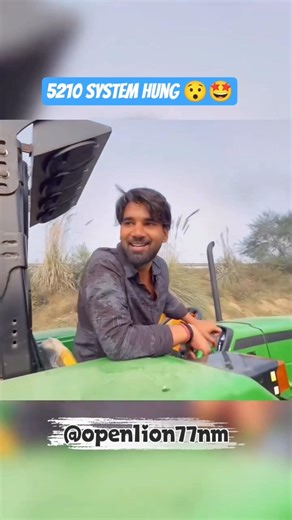 5210 system hung 😯🤩 #automobile #swarajshop #system #nishudaswal