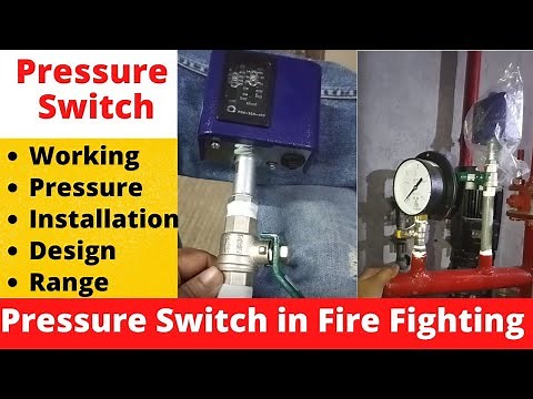 pressure switch in fire fighting | pressure switch | pressure switch setting for fire pump