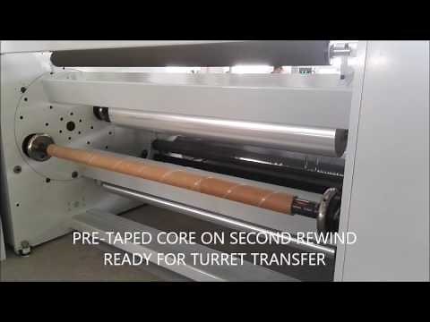 Turret Rewind with Auto Flying Splice