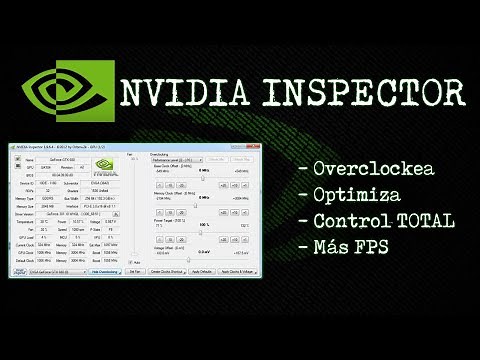 Nvidia Inspector sácale el máximo provecho a tu tarjeta gráfica