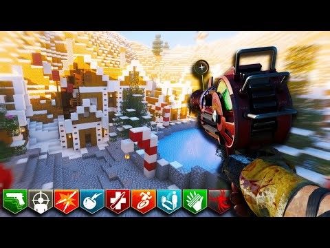 Cette MAP ZOMBIES MINECRAFT est SUPER JOLIE… Un SECRET ORIGINAL 🤯 | Custom Zombie #742