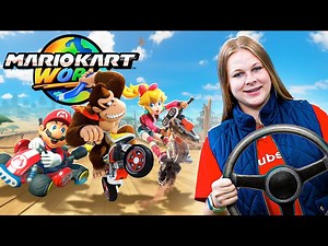 Assistant and Baby Daisy Race Luigi in Mario Kart World for the Nintendo Switch 2 - Videos For Kids