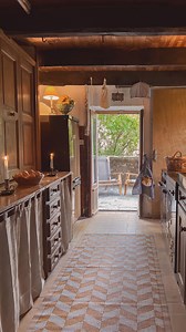 25K views · 1.1K reactions | Remember: most folks don’t have unlimited budgets for renovations, and no makeover happens at the snap of a finger. For our small, thoroughfare kitchen in the @tinyfrenchfarmhouse, we temporarily and inexpensively concealed some unsightly areas under the counters in order to beautify the space a bit until we can tackle the kitchen renovation with our co-stewards. Good things take time, and that’s okay. | Tiny Canal Cottage | Facebook