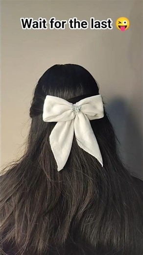 Bandana bow hack ✧.˚༘⋆ #shorts