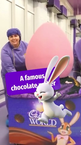 Cadbury unveils giant Easter egg as chocolate prices rise!