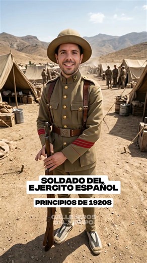 ¡Probándome los uniformes de la Guerra del Rif! 🪖