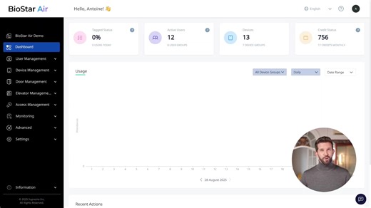  New Tutorial – Reports in BioStar Air. Reports in BioStar Air...