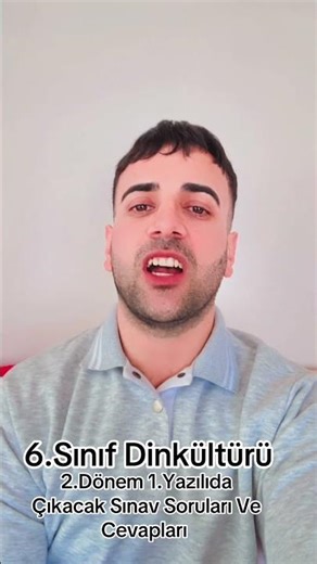 6th Grade Religious Studies 2nd Term Exam Questions and Answers # keşfet #funny