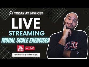 Modal Scale Exercises (Free Patreon Live Stream)
