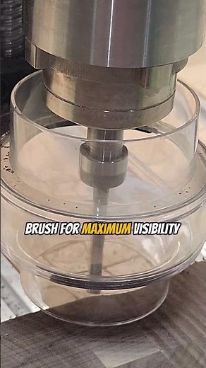 Shapeoko Sweepy Pro Dust Extraction Clear Base in Action