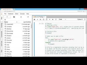 Tutorial 2-Python Overview(Demonstration)