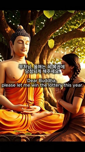 부처님께 드리는 솔직한 소망 🙏 My "Humble" Request to Buddha 🙏 #lottery #manifestation #복권당첨 #일상 #부처님 #불교 #명상