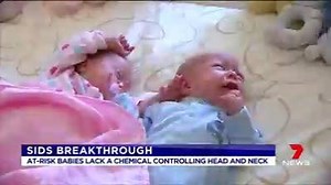 New research has found at-risk SIDS babies lack a chemical controlling their head and neck movements. | The West Australian
