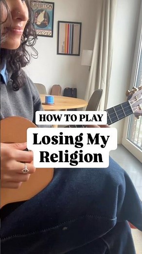How to Play Losing My Religion – R.E.M. on Ukulele FAST ⭐️ #shorts