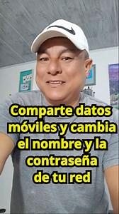 Comparte datos móviles y cambia el nombre y la contraseña de tu red #tipsdetelefonos #tipsdetecnologia #telefonos #antonitips #trucosandroid | Antonitips