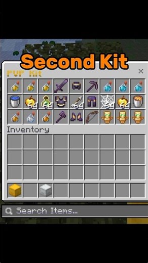 Hiding Kits in Blaze MCBE 👀🔥 #shorts #realm #minecraftserver #smp #mcpe