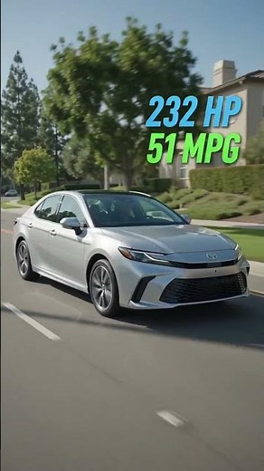 2026 Toyota Camry Full Review: 51 MPG, 232 HP — Is This the Smartest Sedan?🚘 #toyota #usacar #car